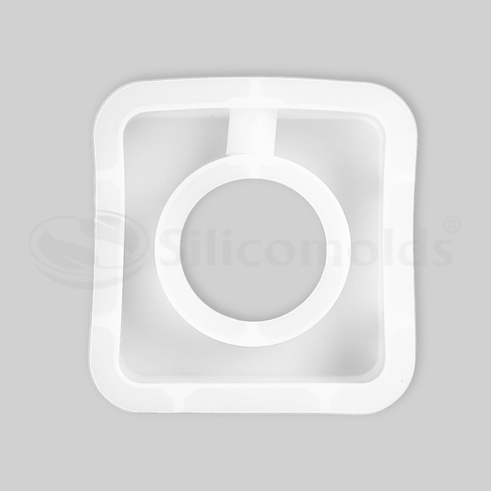 SILICOMOLDS - Square Shape Tube Planter Mold - URP180RM