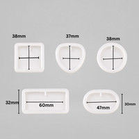 Silicone Pendant Mold Set Of 5 Design 2-URP408RM