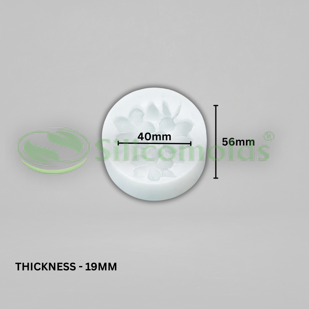 Siilicomolds - Plumeria Flower - Candle / Wax Mold - URP379CM