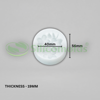 Siilicomolds - Plumeria Flower - Candle / Wax Mold - URP379CM