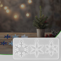 SILICOMOLDS- 3 DESIGN CHRISTMAS MOLD - URP171-RM