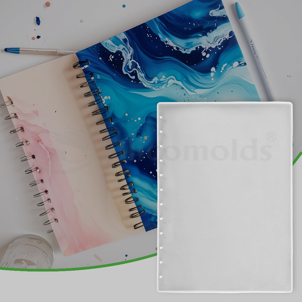 SILICOMOLDS - A4 - NOTEBOOK COVER RESIN MOLD - URP076-RM