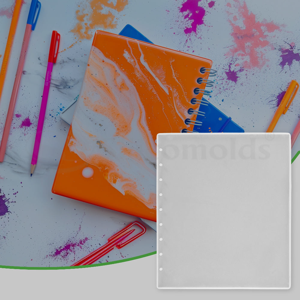 SILICOMOLDS - A5 - NOTEBOOK COVER RESIN MOLD - URP077-RM