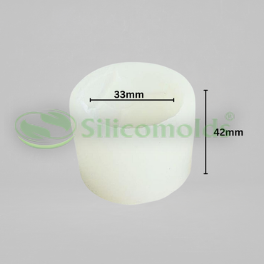 Silicomolds - Lotus Shape Candle / Wax Silicone Mold - URP361CM