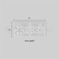 SILICOMOLDS- 3 DESIGN CHRISTMAS MOLD - URP171-RM