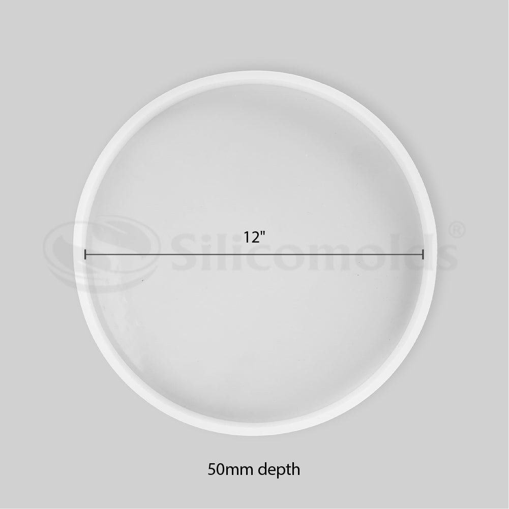 SILICOMOLDS - 12" X 50MM ROUND - DEEP CASTING - URP240-RM