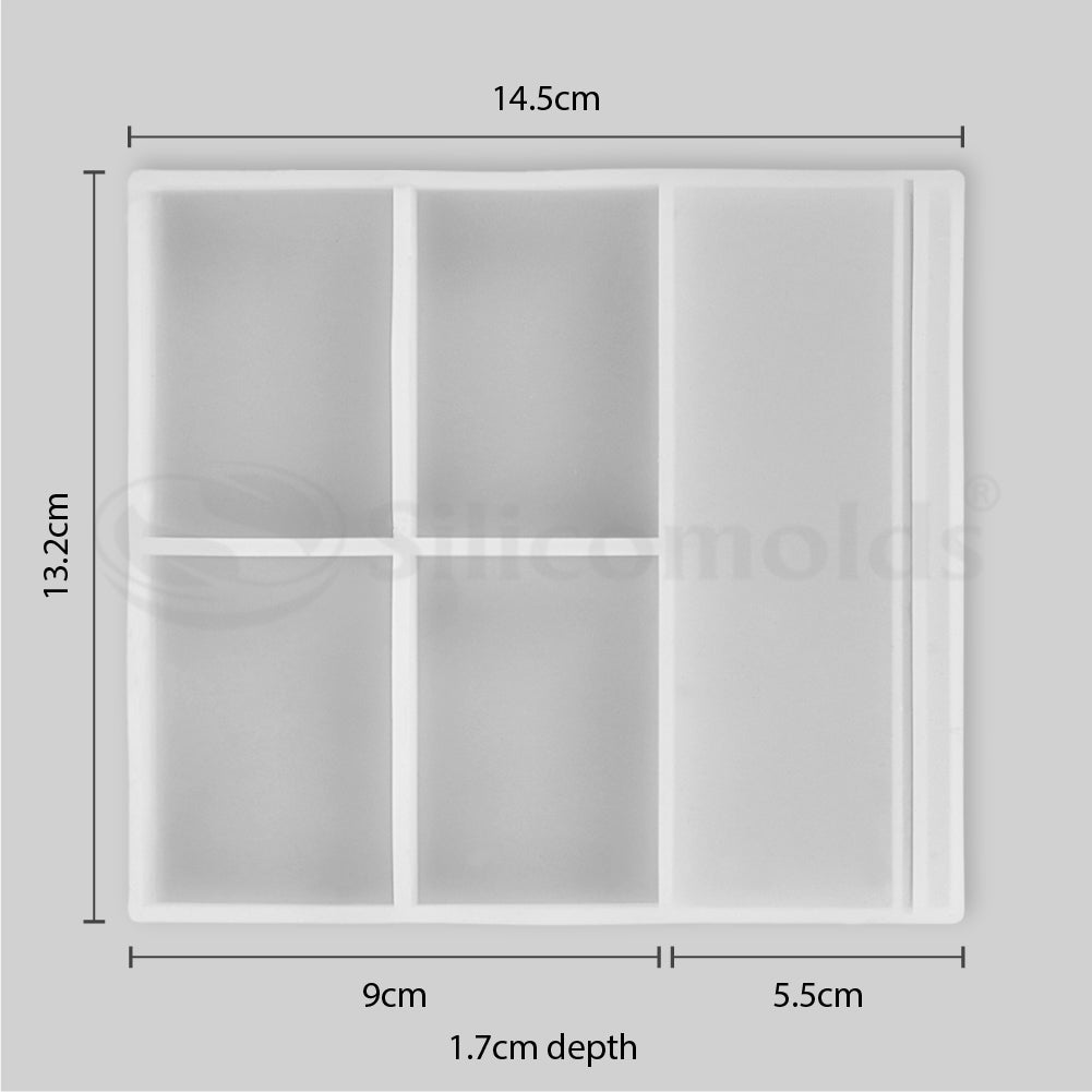 Silicomolds Photo Frame Stand Mold URP173RM