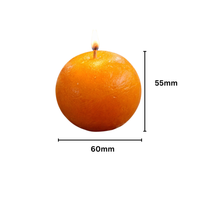 Silicomolds - Sweet Lime Fruit Candle / Wax / Soap Silicone Mold - URP393CM