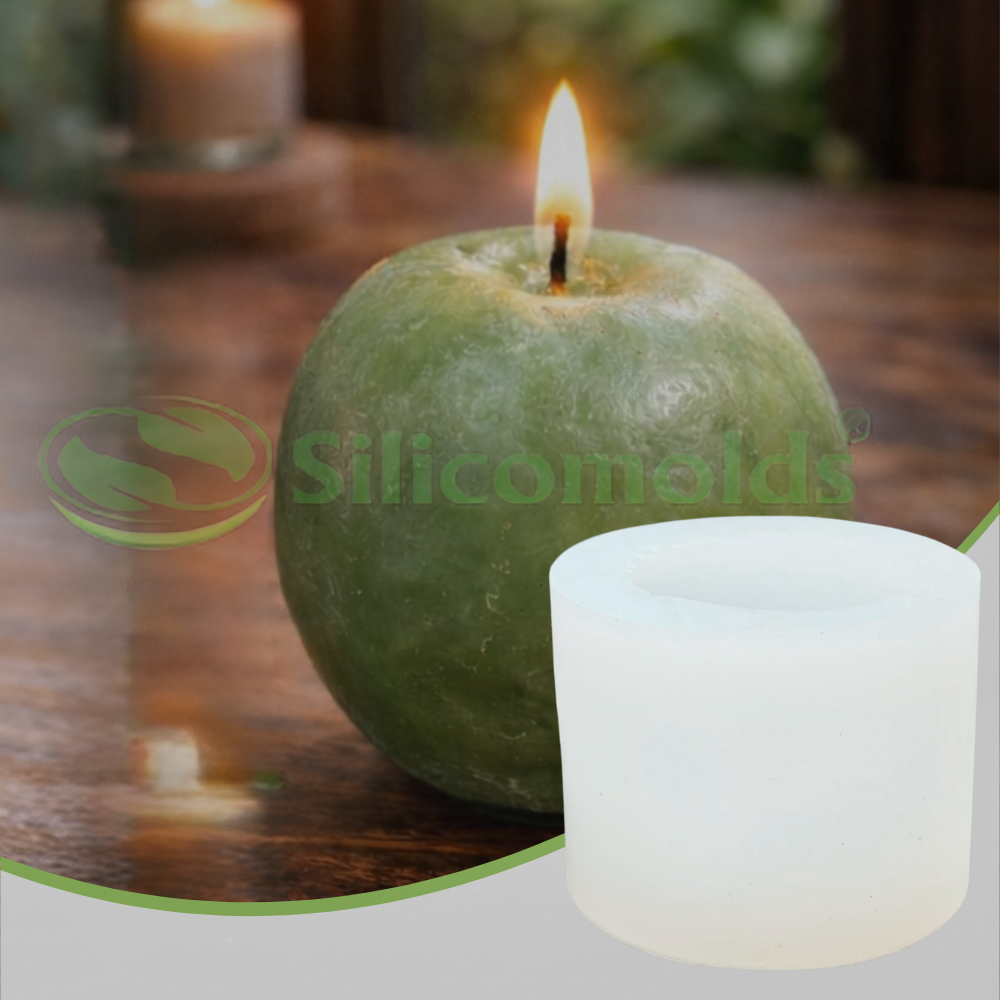 Silicomolds -  Guava Fruit Candle / Wax / Soap Silicone Mold - URP398CM