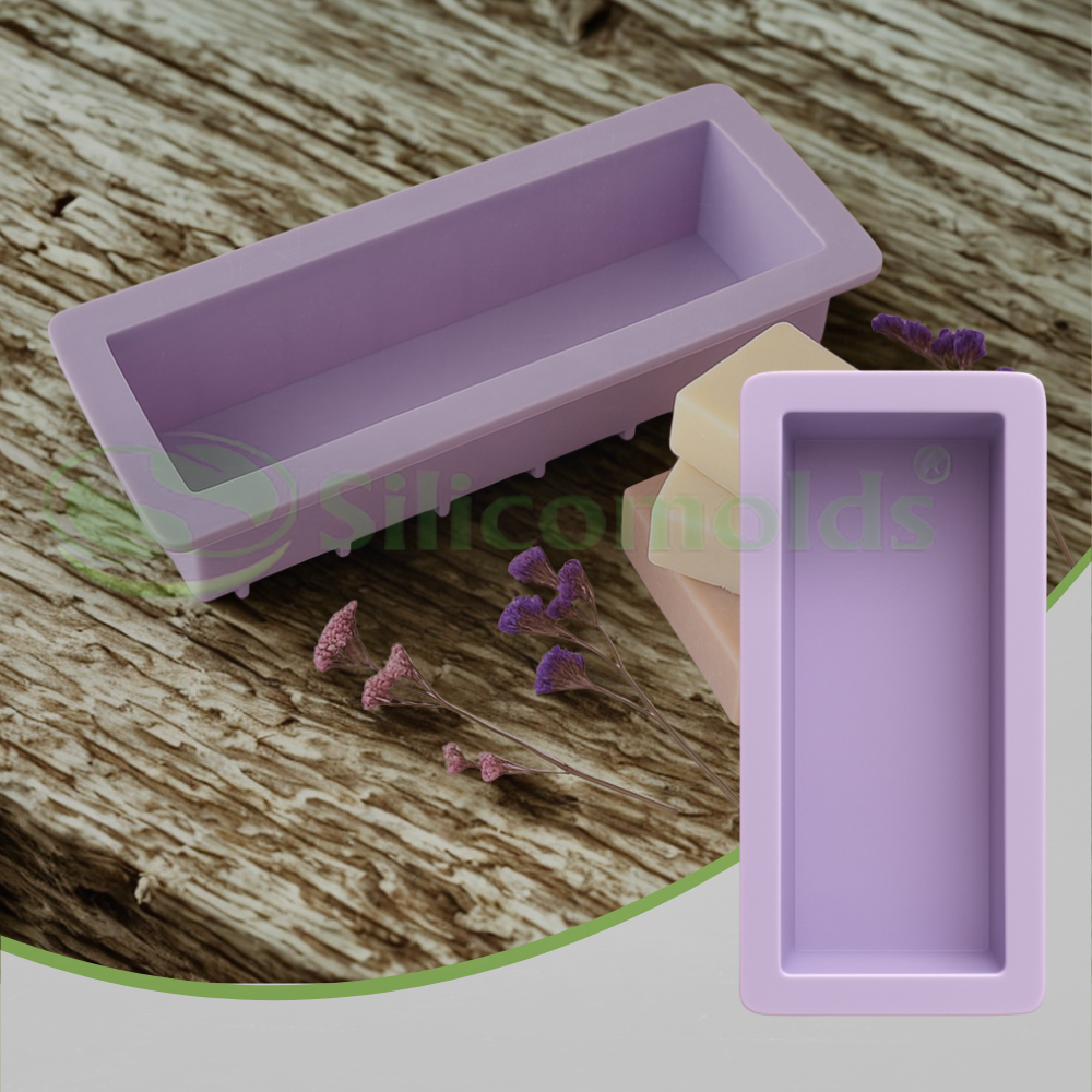 SILICOMOLDS - 1.5 Kgs - 3.5" X 2" X 12" - SILICONE LOAF MOLD-URP065SM