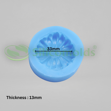 Silicomolds - Small Daisy Flower Candle / Wax Silicone Mold - URP362CM