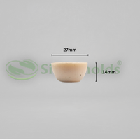 Silicomolds - Ghee Diya Mold - 6gms - Flat Bottom -  27 X 14mm - 50 Cavities - URP371GD